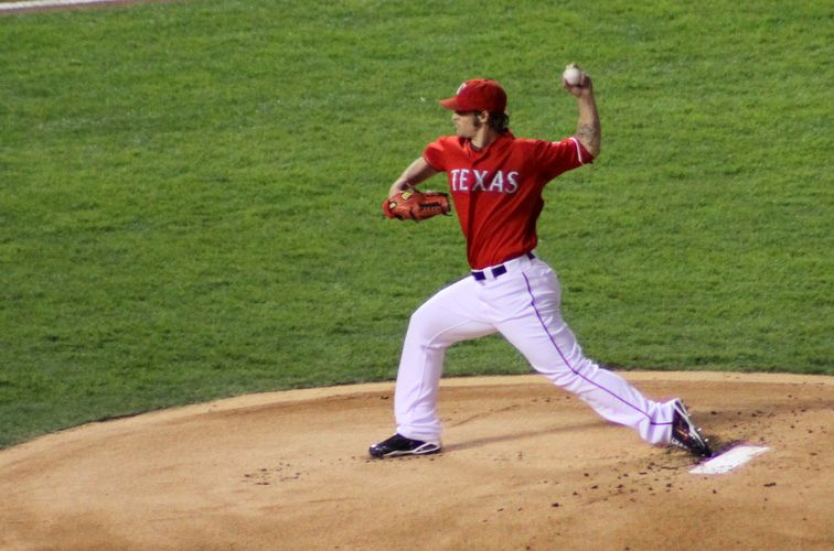 C.J. Wilson. Photo by David Dwyer for DFWsportsonline